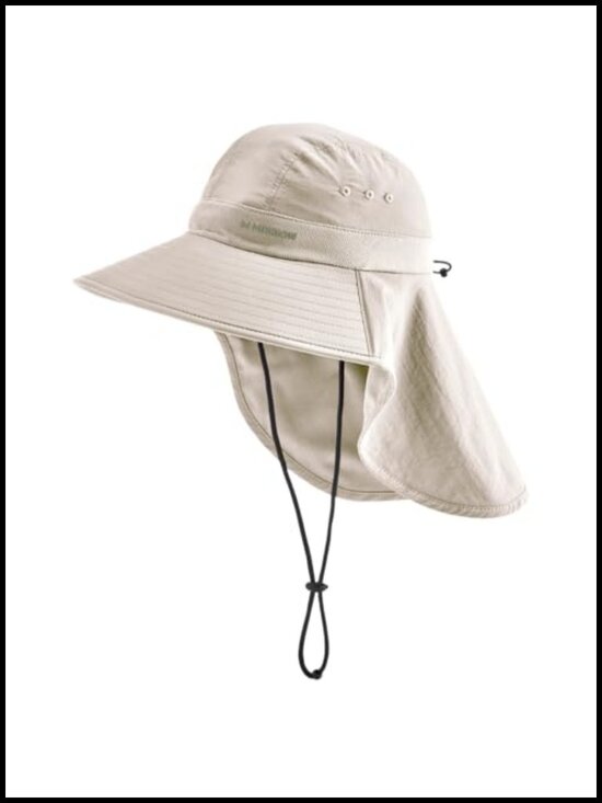 Cooling Sun Hat UPF 50 Wide Brim Hiking Fishing Beach Gardening Outdoor
